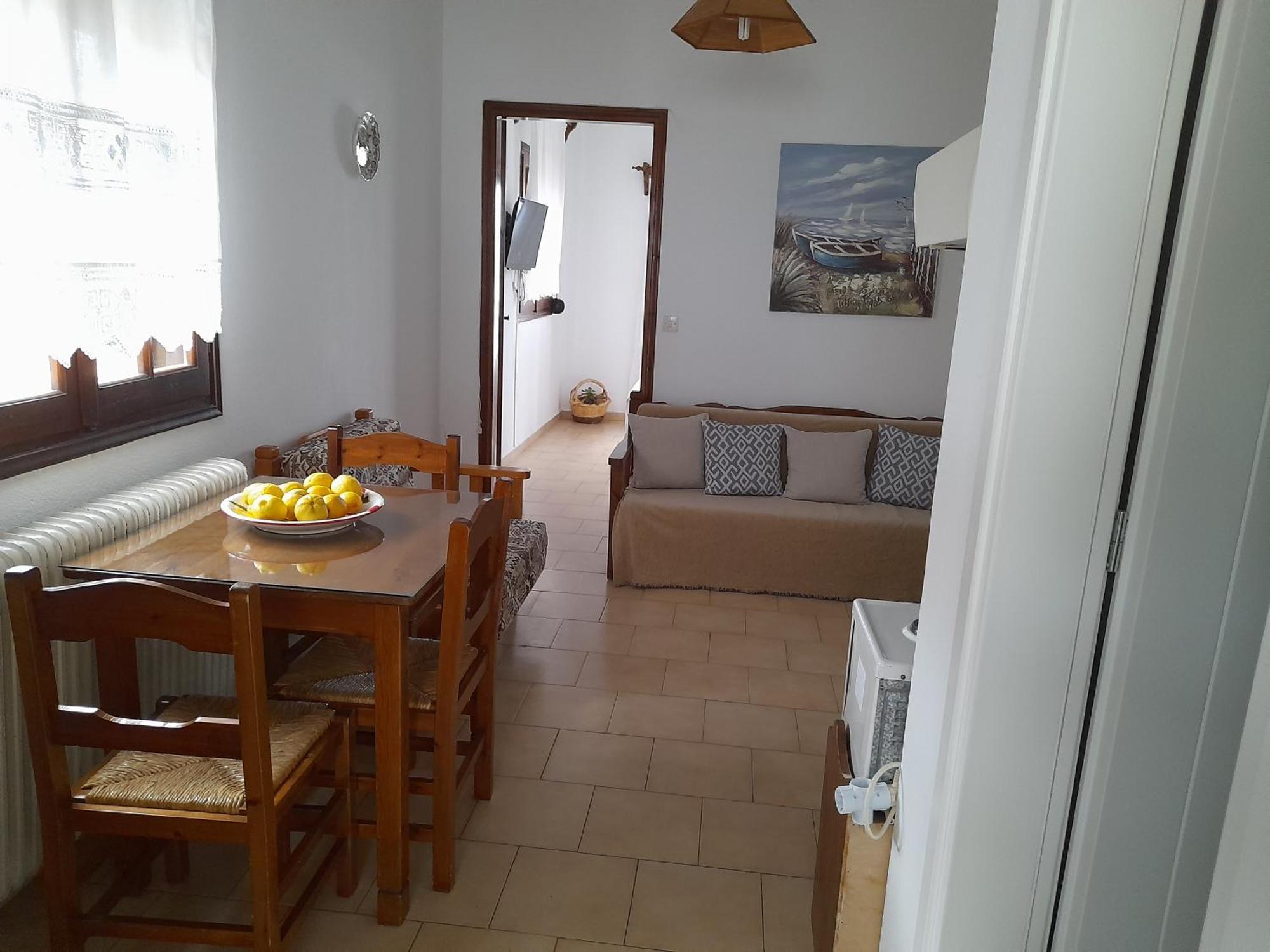 Lilian Beachfront Apartments Neo Klima Bagian luar foto